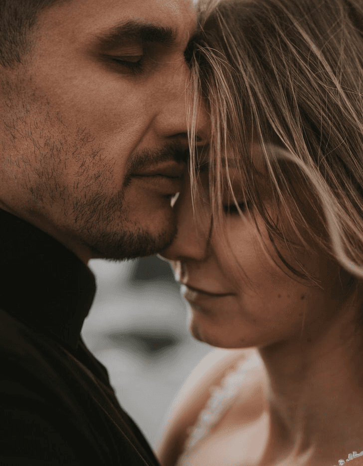 Madeira Elopement couple closeup Sao Lourenceo