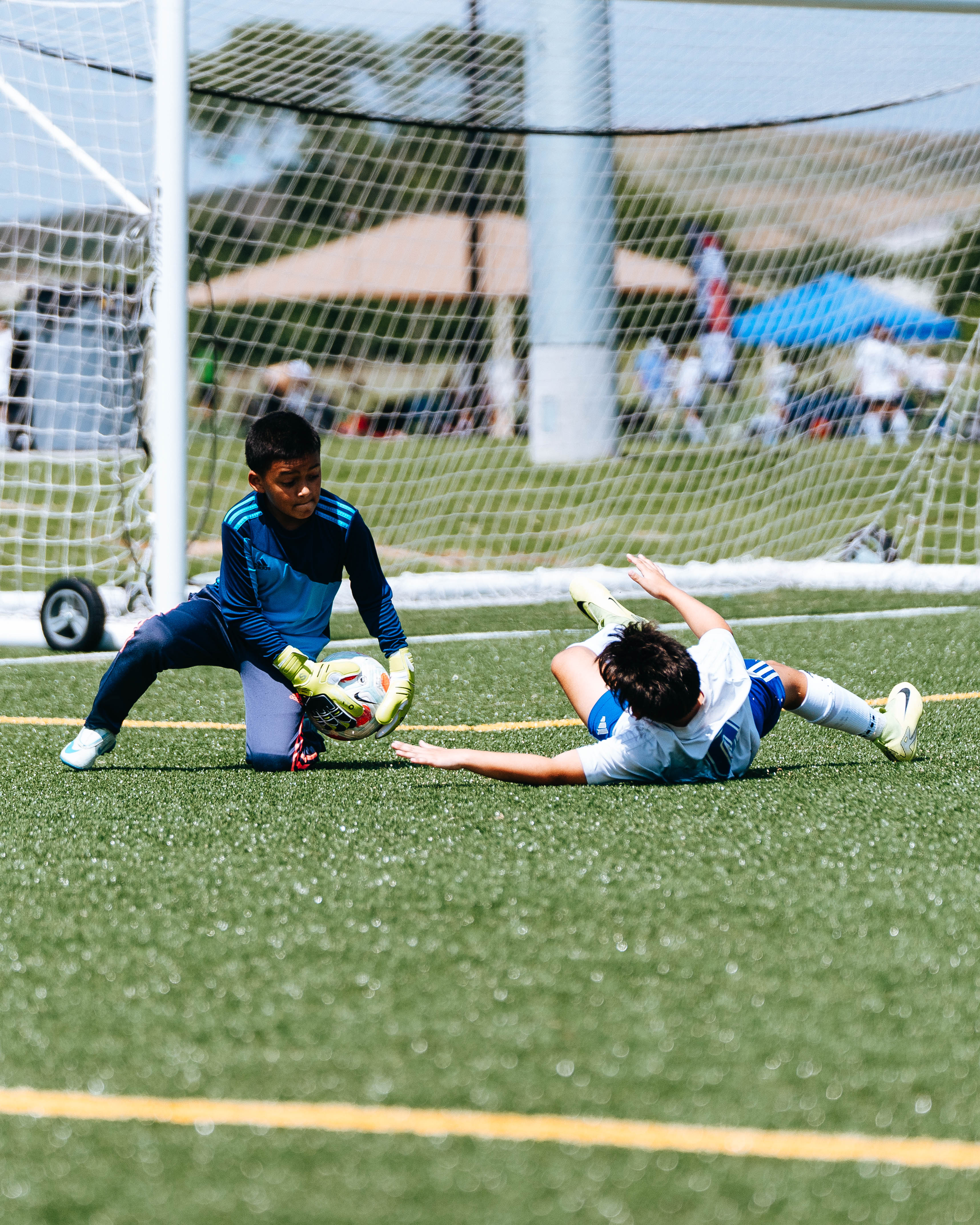 Woman with color palette