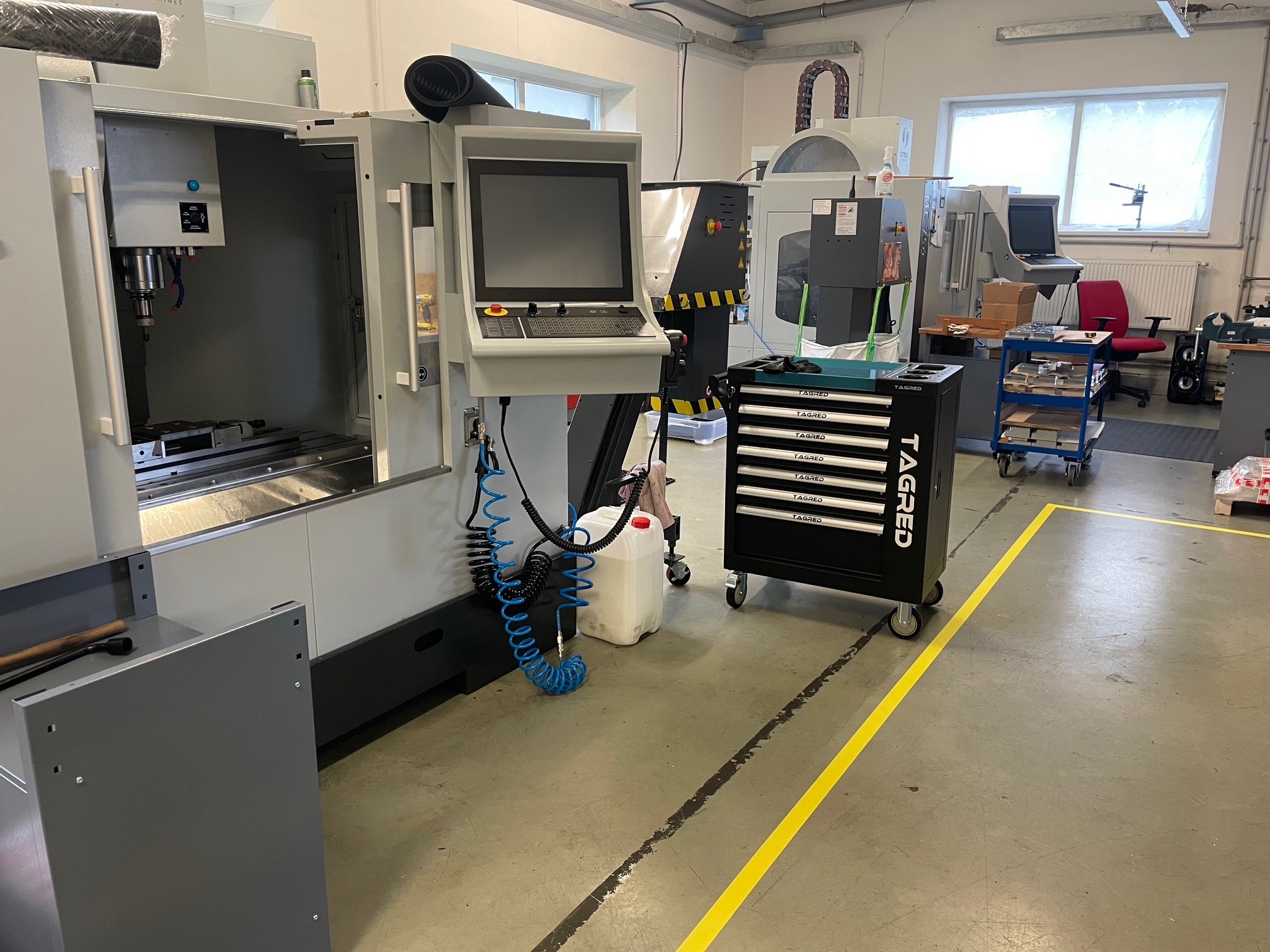 Obráběcí centrum Style MC 750 ve firmě Kanlog