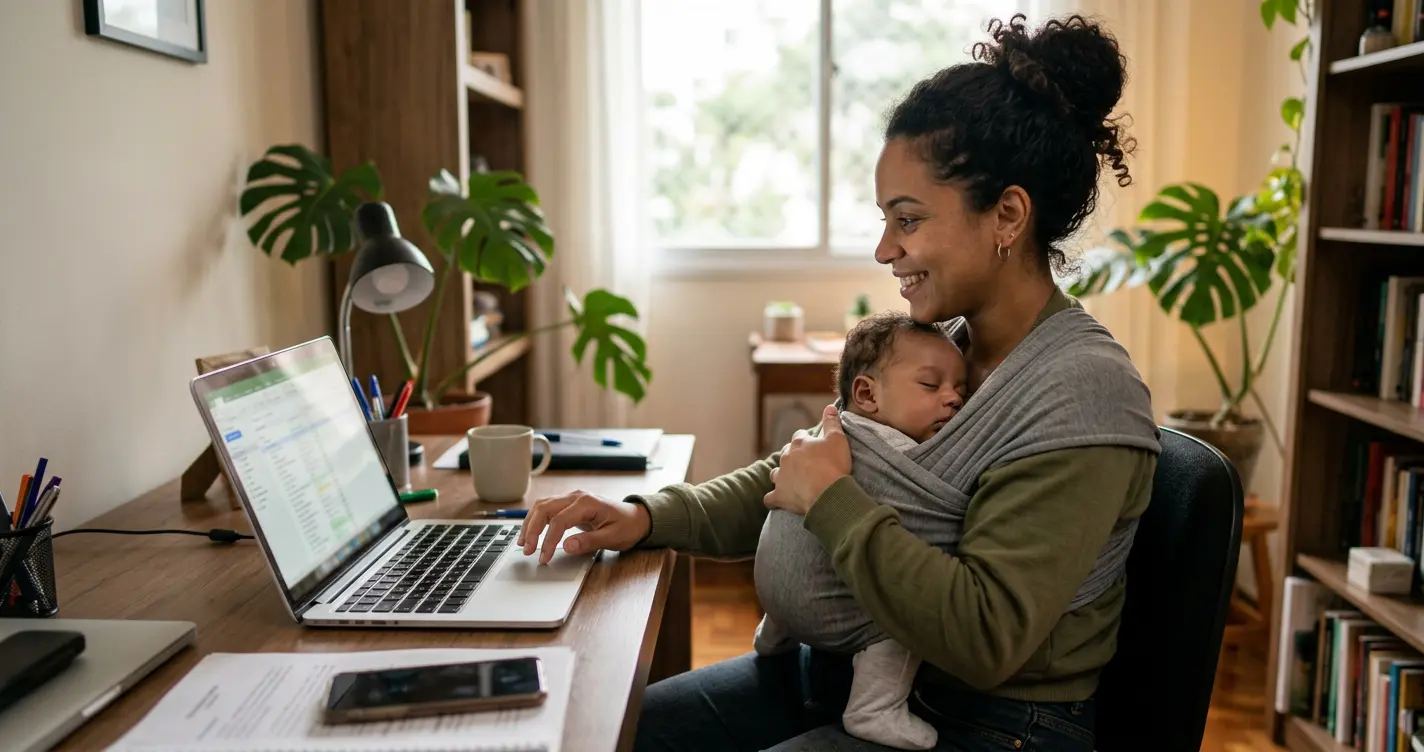 Empregadas com carteira assinada auxilio maternidade