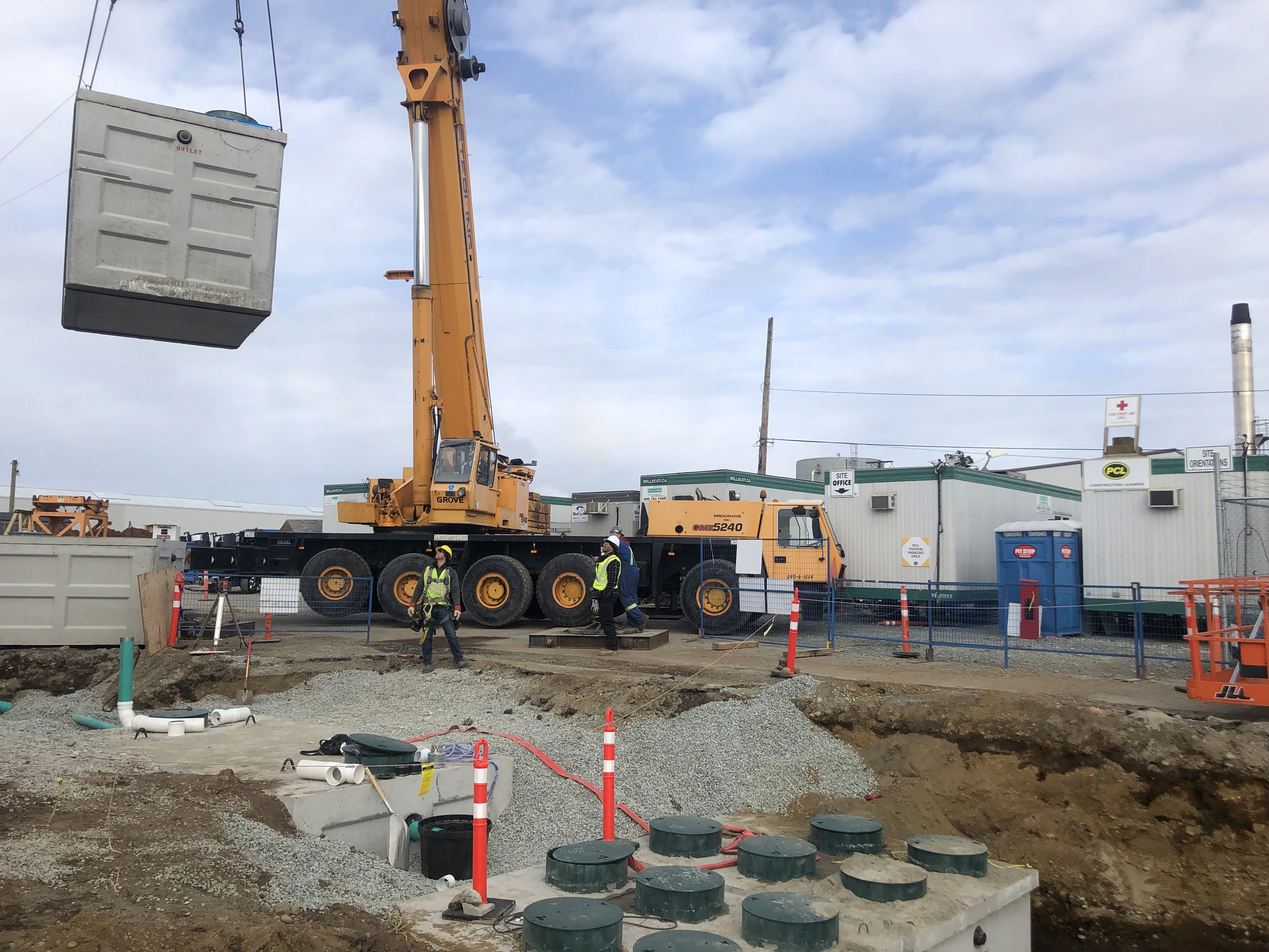 Civil Construction by Blackwater Developments in Nanaimo BC