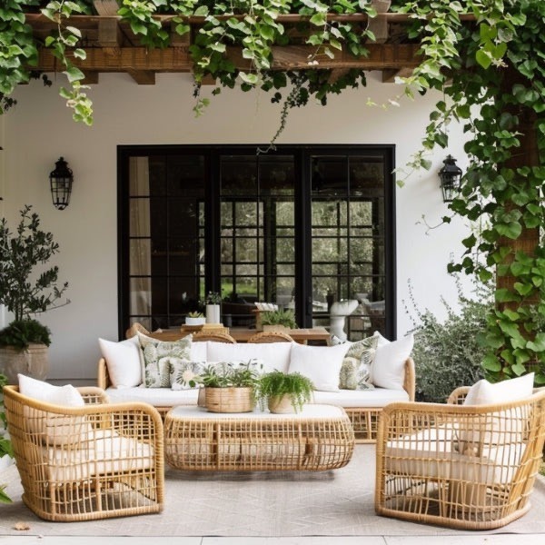 Make an Outdoor Space More Inviting by Adding Plants and Flowers