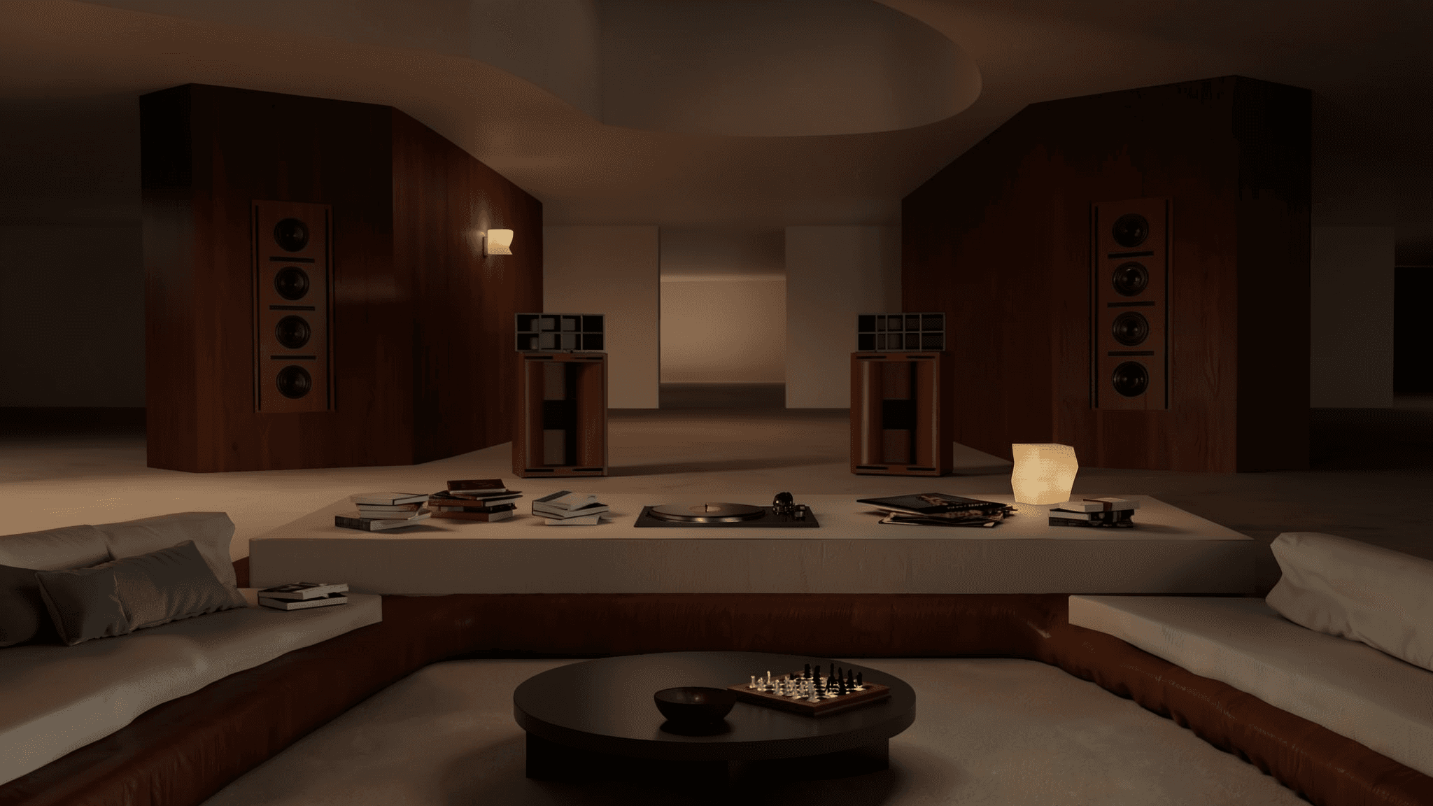 Modern studio. AI-generated.