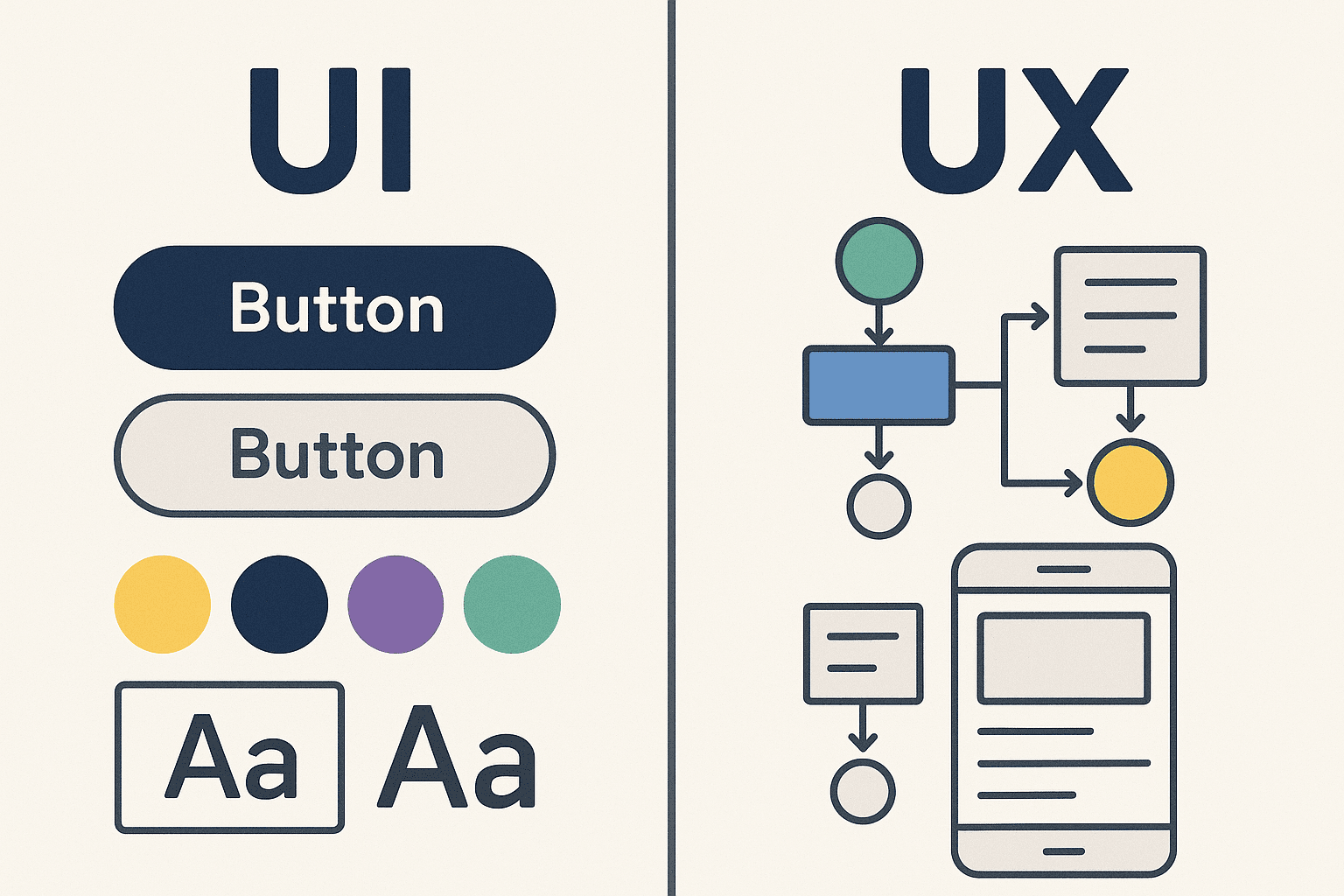 Difference between UI and UX