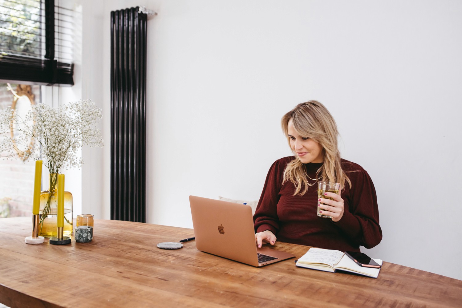 Parents working from home during corona
