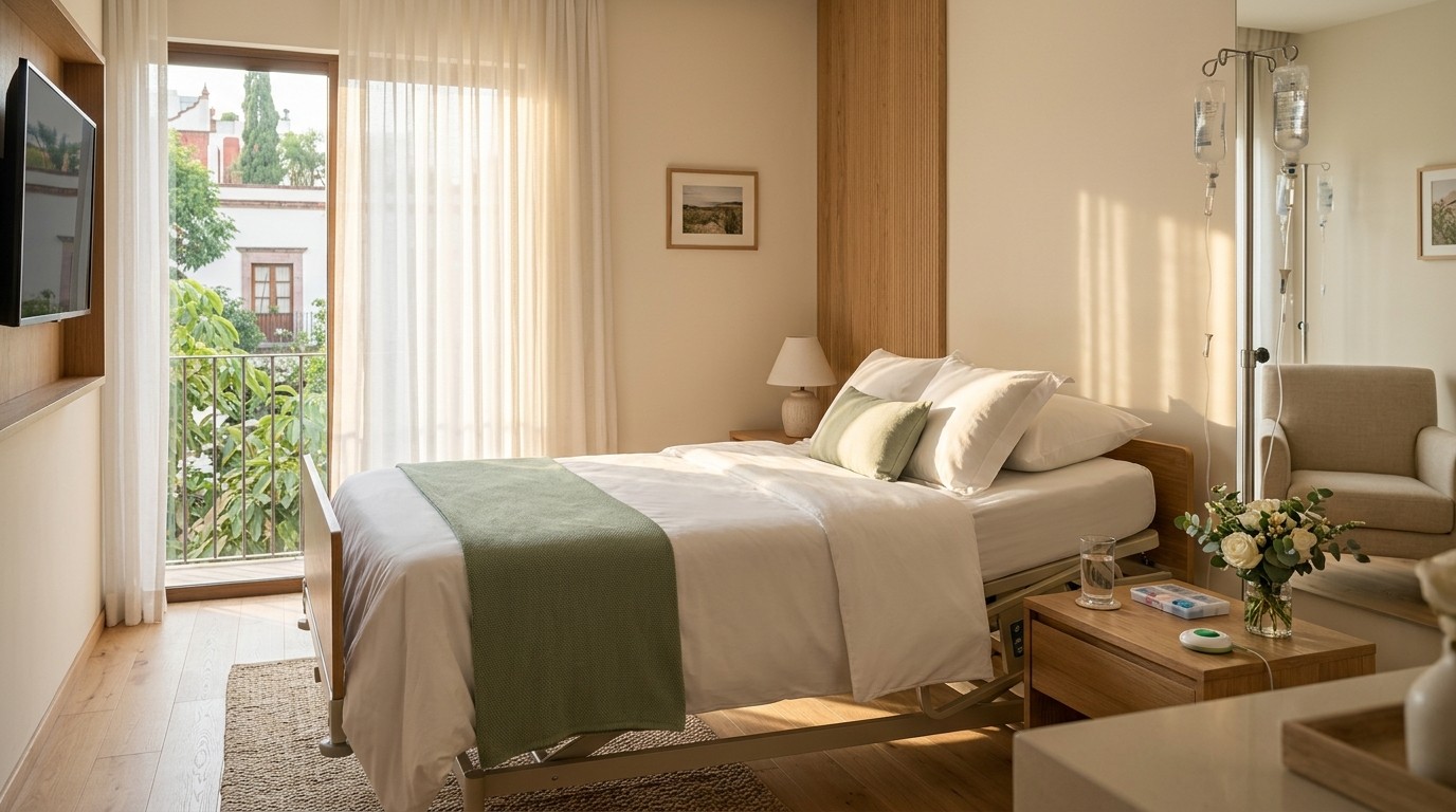 Recovery house rooms