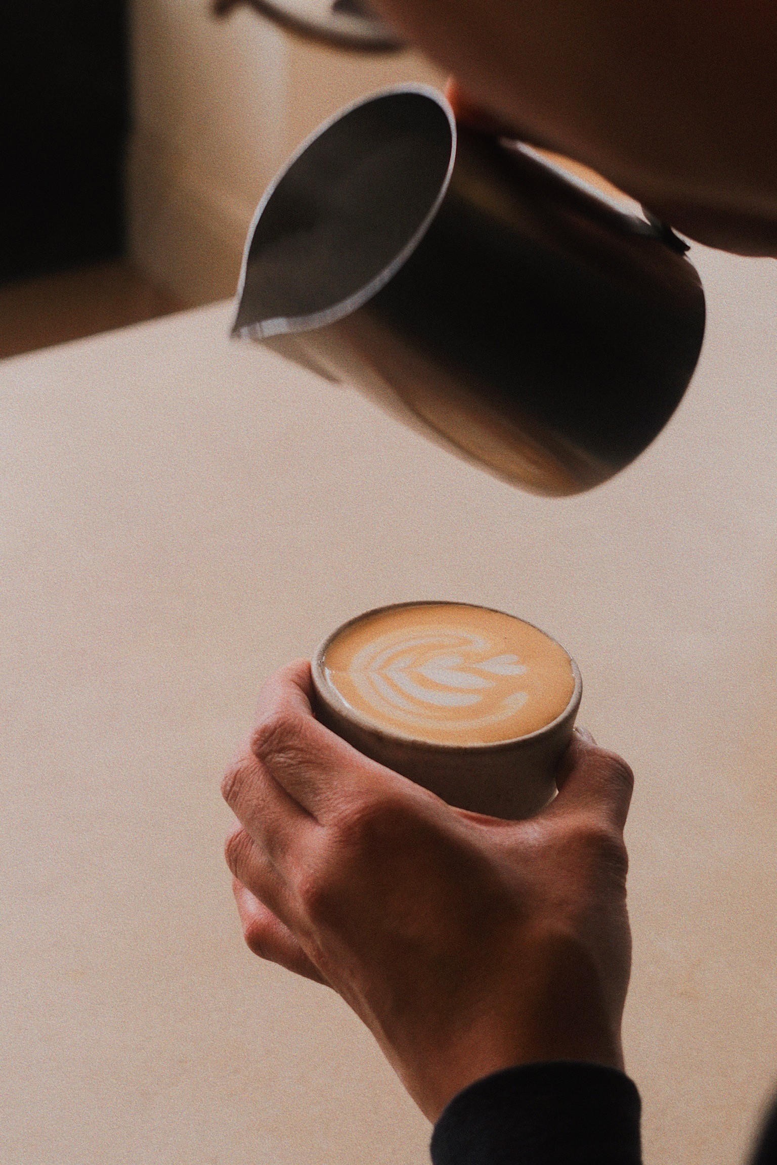 Lane Eight Coffee Beautiful Close Up Shot of Coffee