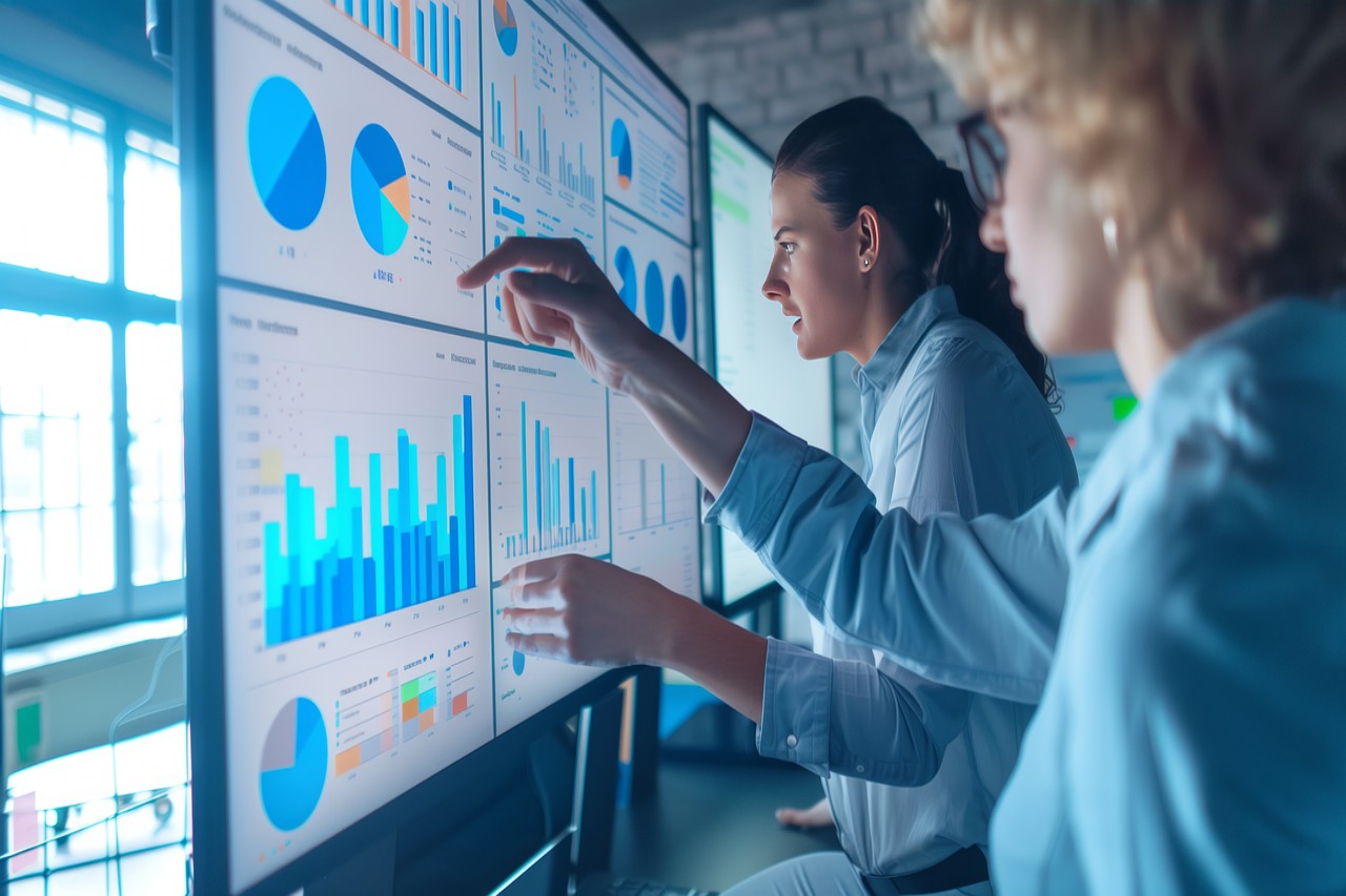 Dental practice owners tracking dental KPIs