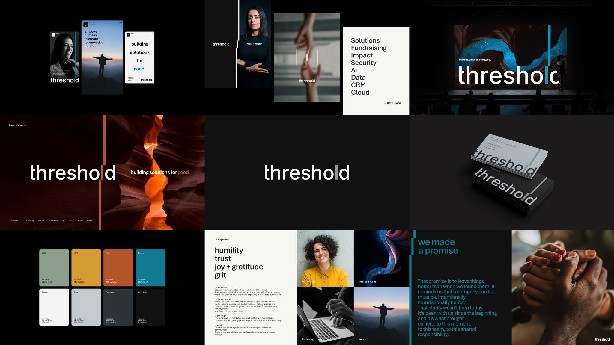 threshold logo & new brand system