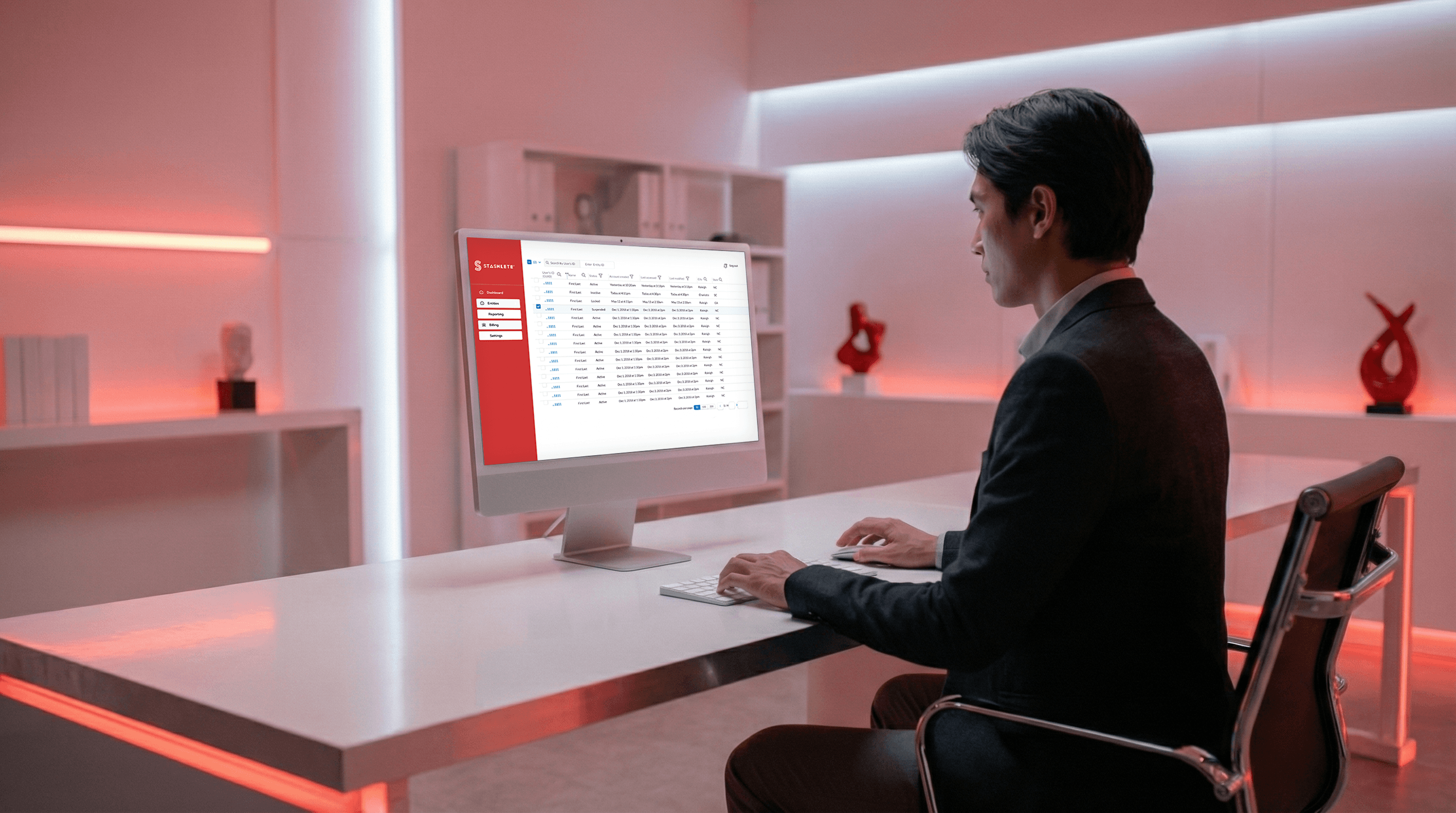 wide shot of ui interface