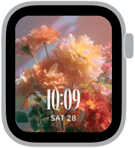 love in bloom Apple Watch face preview 4 featuring floral, pride, and summer.