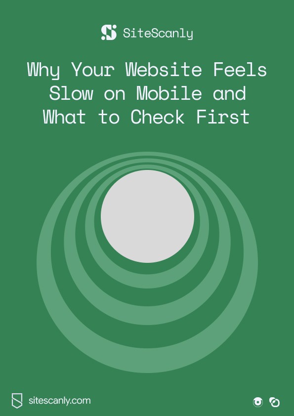 Why Your Website Feels Slow on Mobile and What to Check First