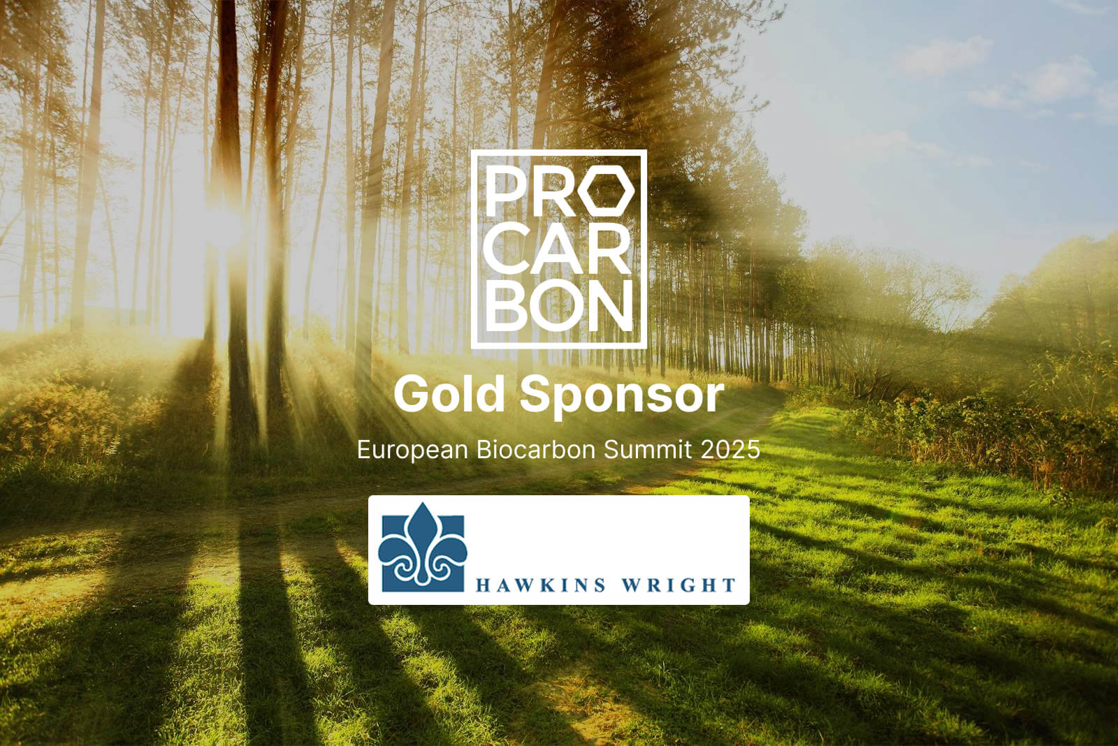 Procarbon sponsor European Biocarbon Summit 2025