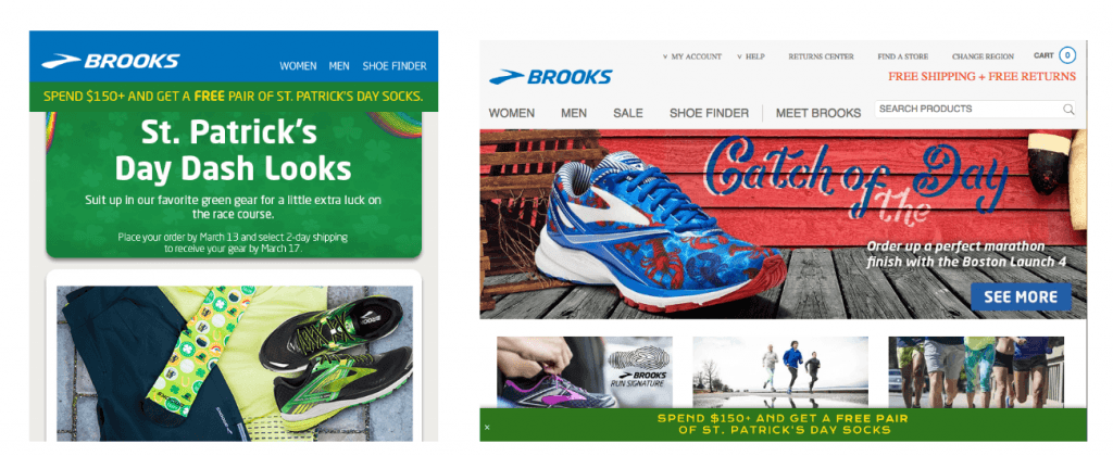 Brooks Running Coupon Continuity