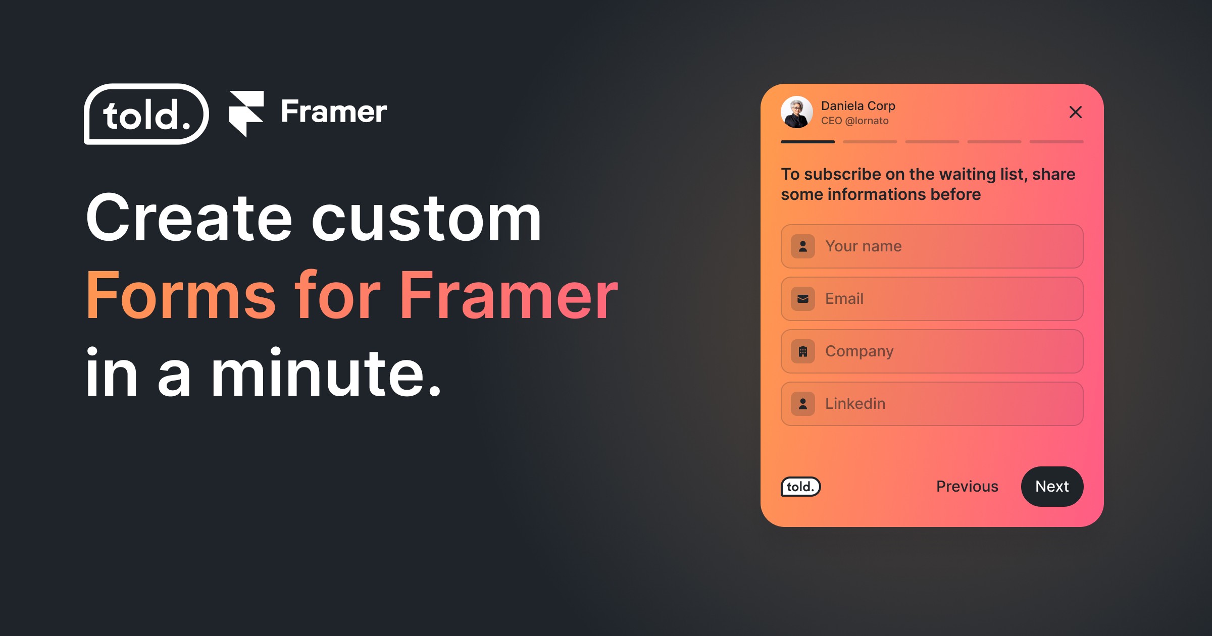 create-custom-forms-for-framer-with-told