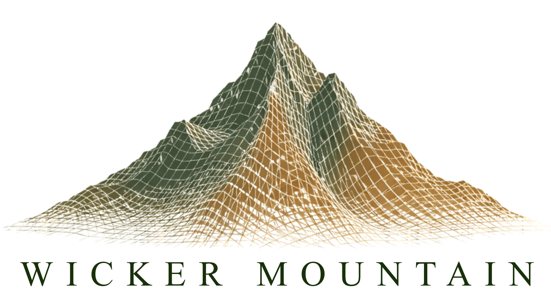 Wicker Mountain Rectangle Logo
