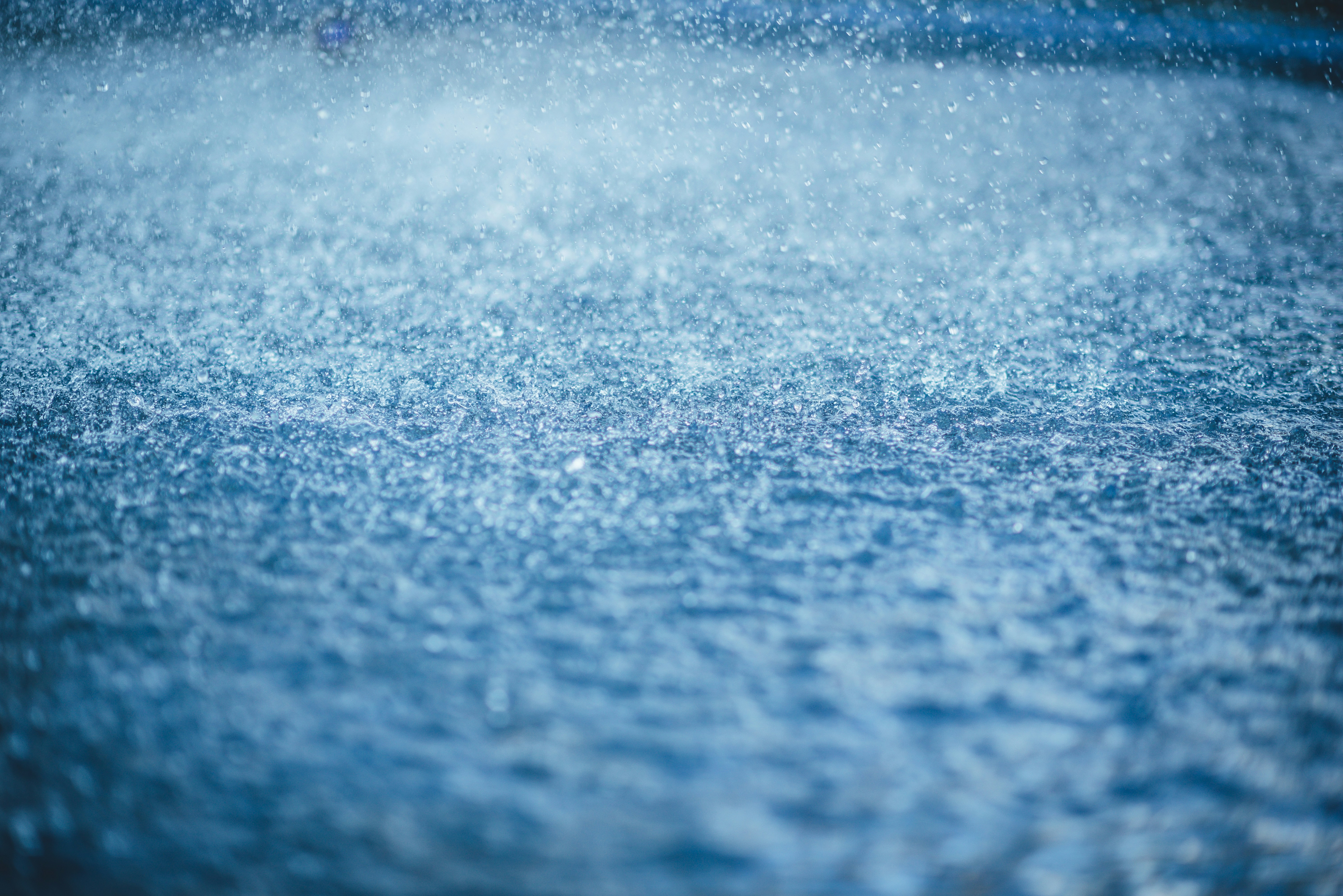 time-lapse photography of rain