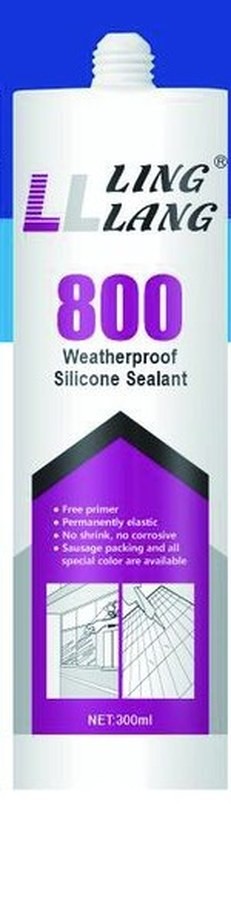 LINGLANG 800 Weatherproof Silicone Sealant cartridge