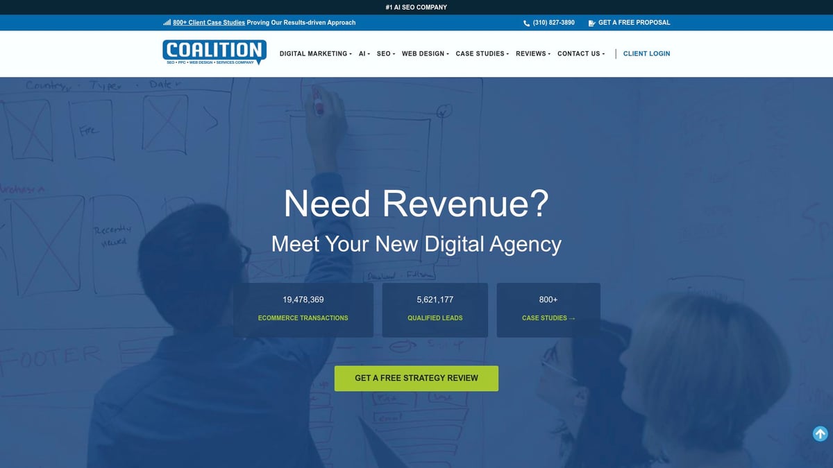 7 Leading Web Design and Development Agency Picks for 2025 - Coalition Technologies