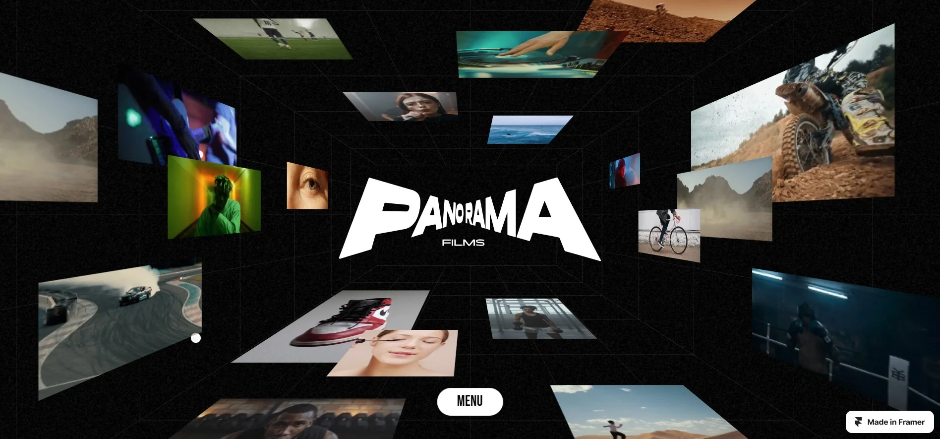 Best Framer Templates for Portfolio - Panorama