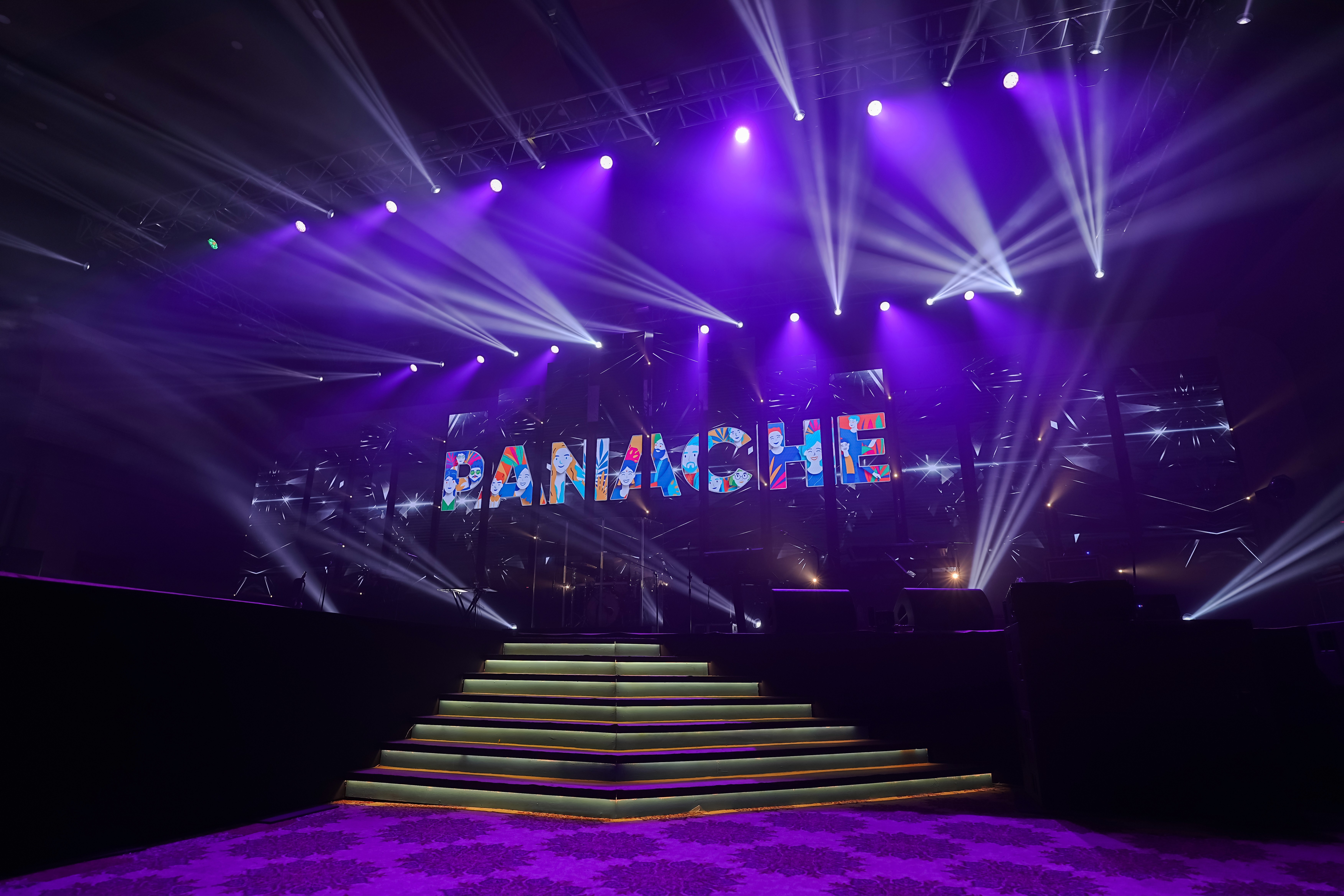 A black female model