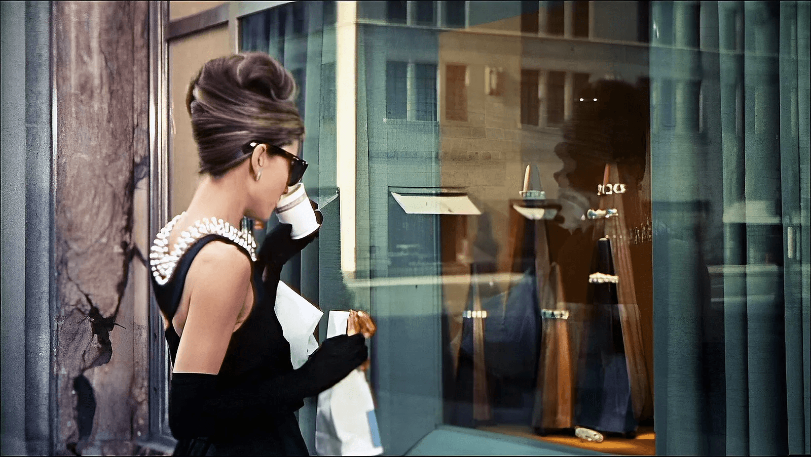 Breakfast at Tiffany’s Audrey Window