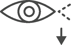 관자놀이 고민을 나타내는 아이콘 이미지 