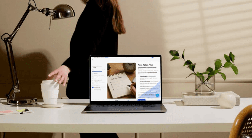 Fictional company logo