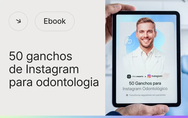 Thumb material - e-book 50 ganchos de Instagram para odontologia