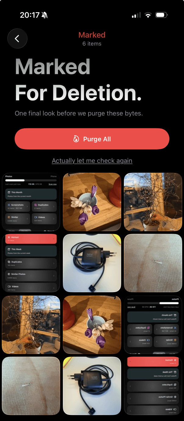 App screenshot