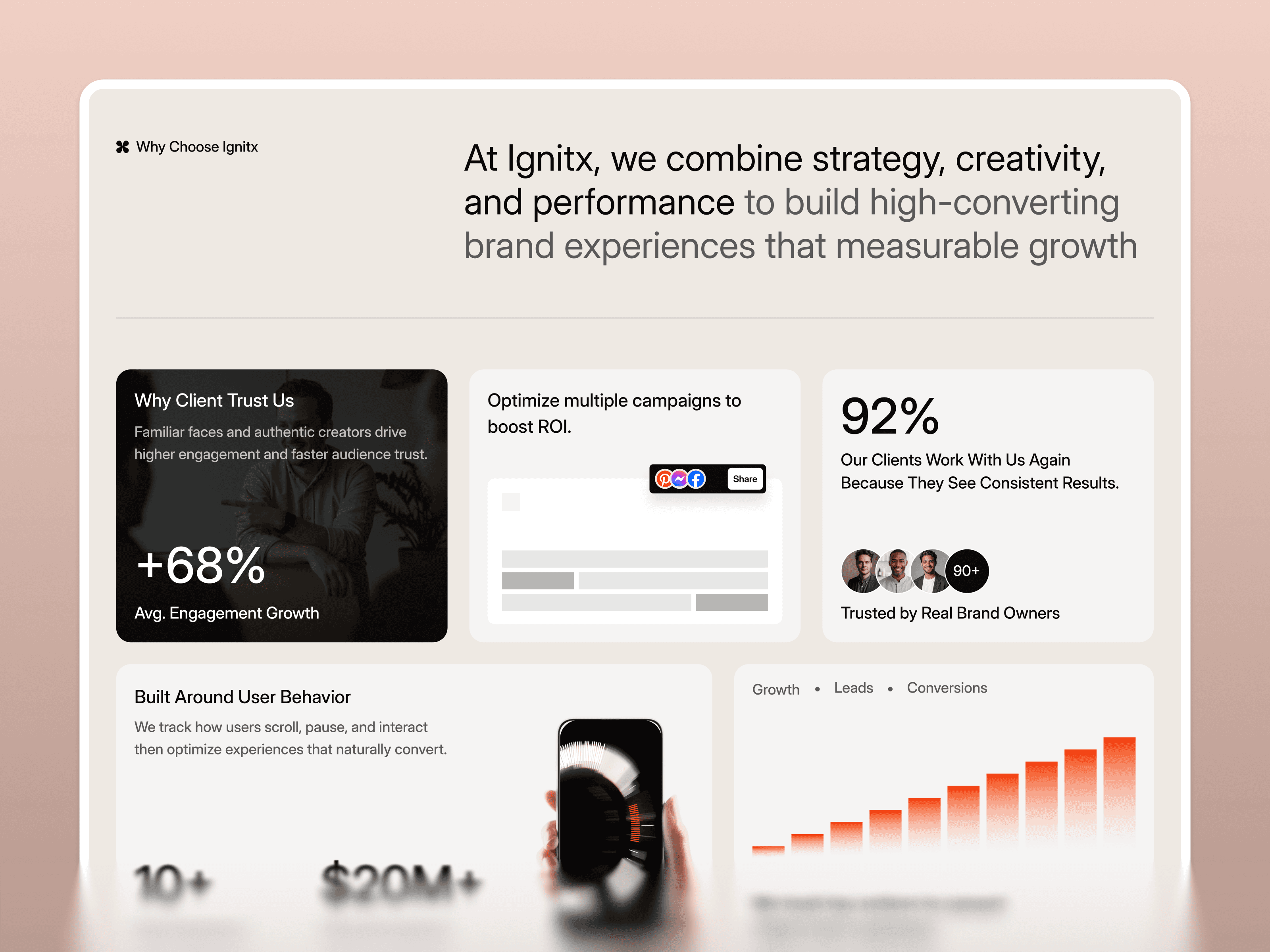 agency framer template