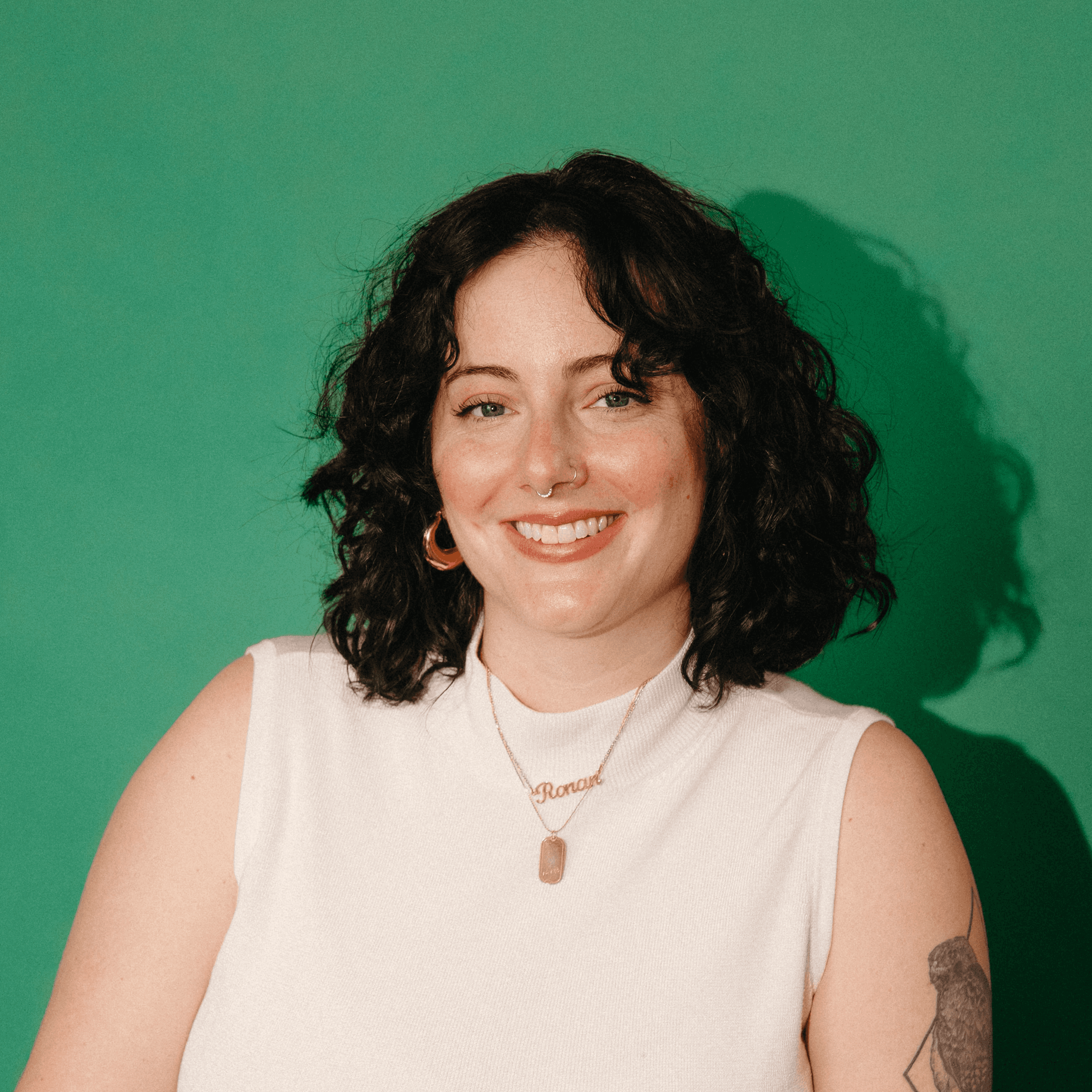 Headshot of social media manager, Emily