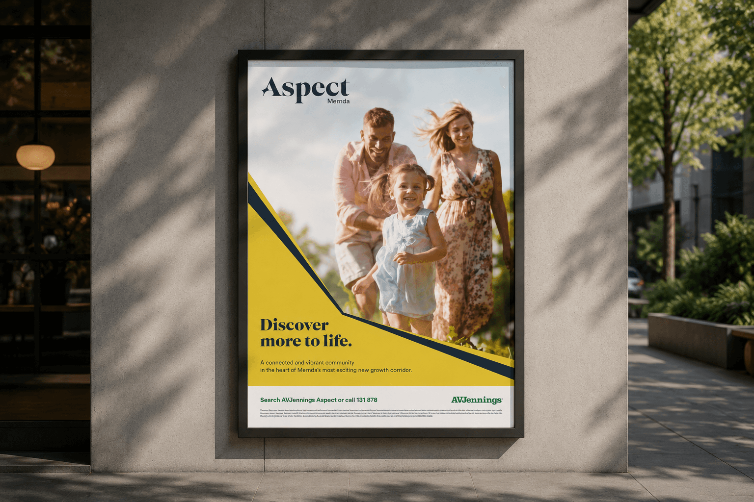 Aspect Mernda printed brochure mockup