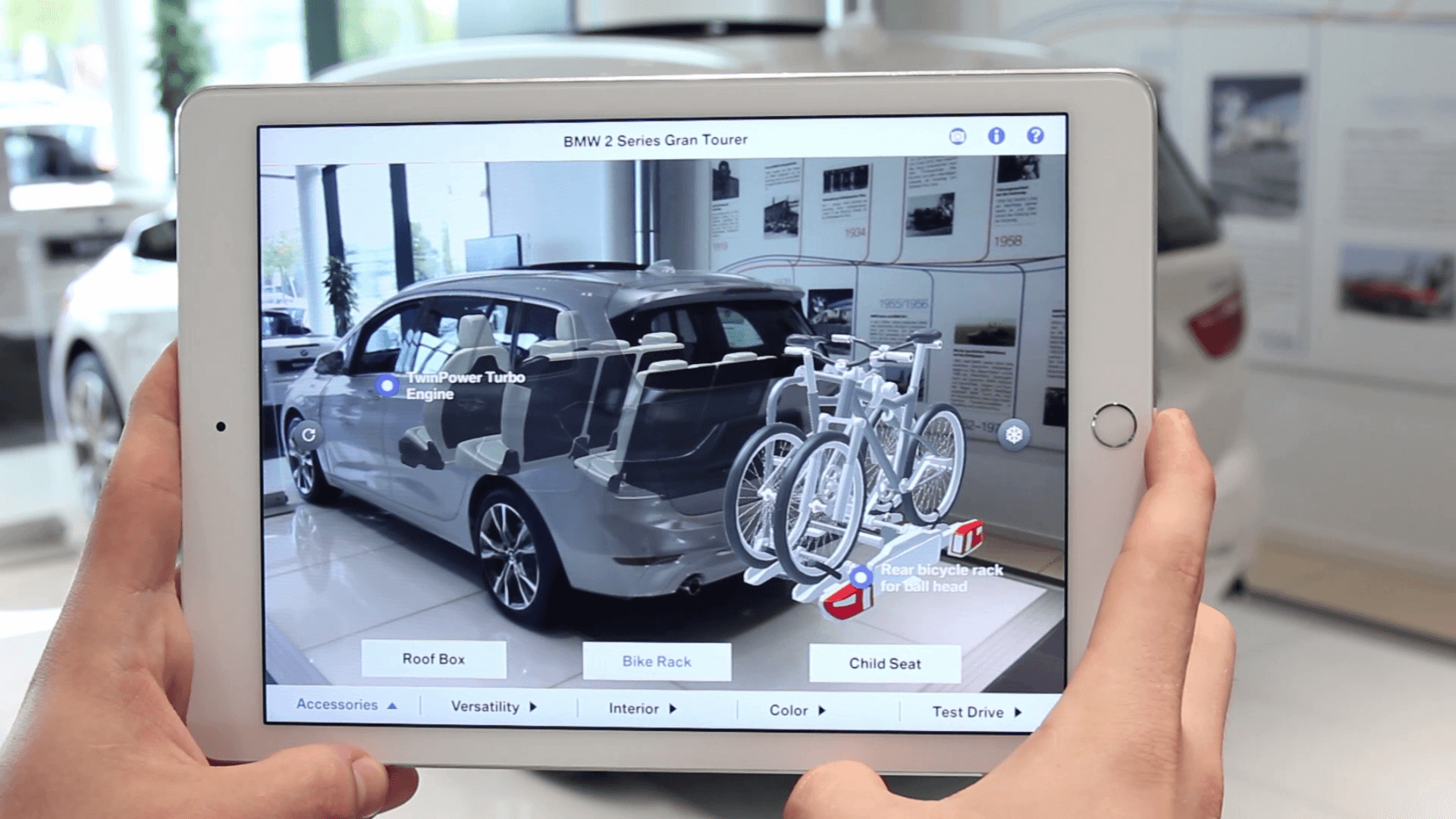 Foto BMW Autohaus iPad