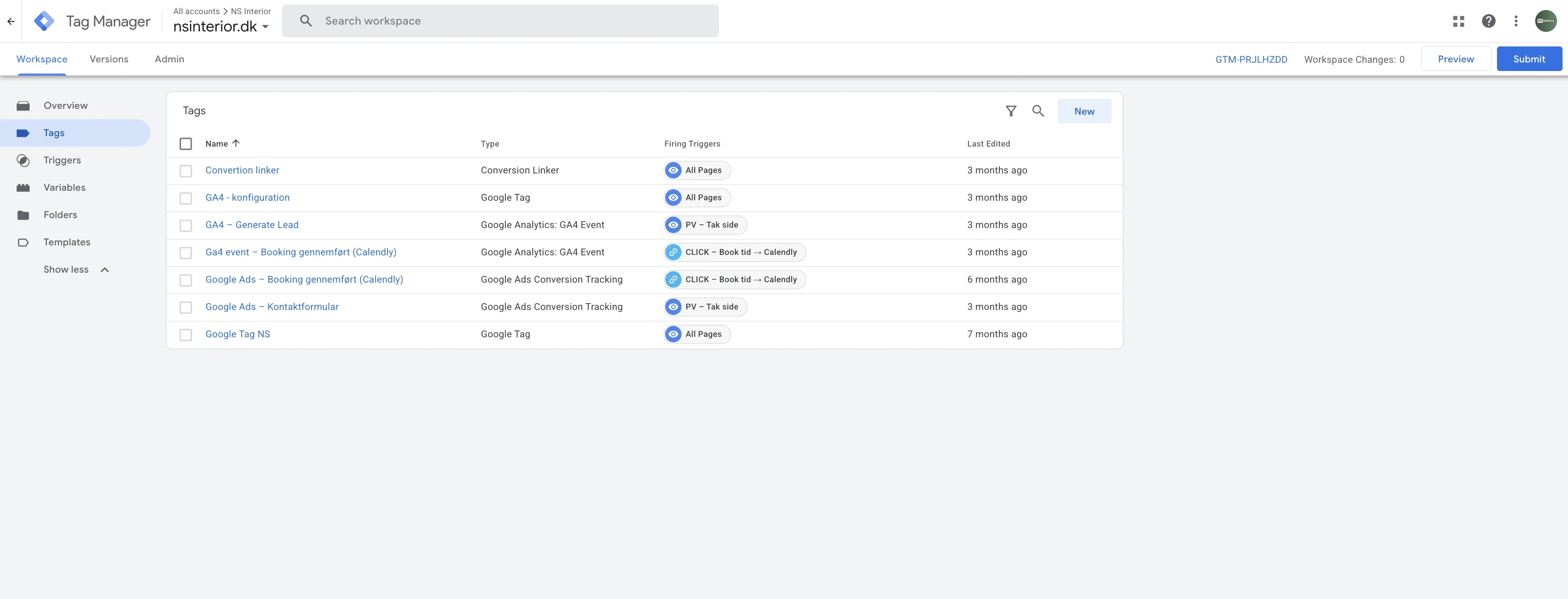 Tagmanager Datatracking illustration fra konto