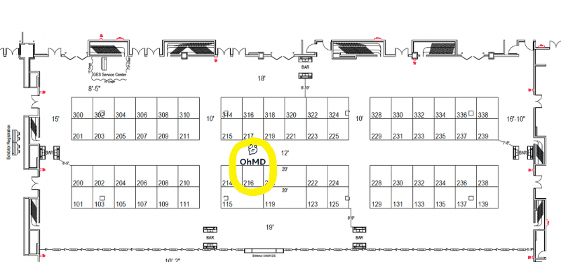 OhMD is booth 216 at UWH's Elevate 2026 conference in Las Vegas.