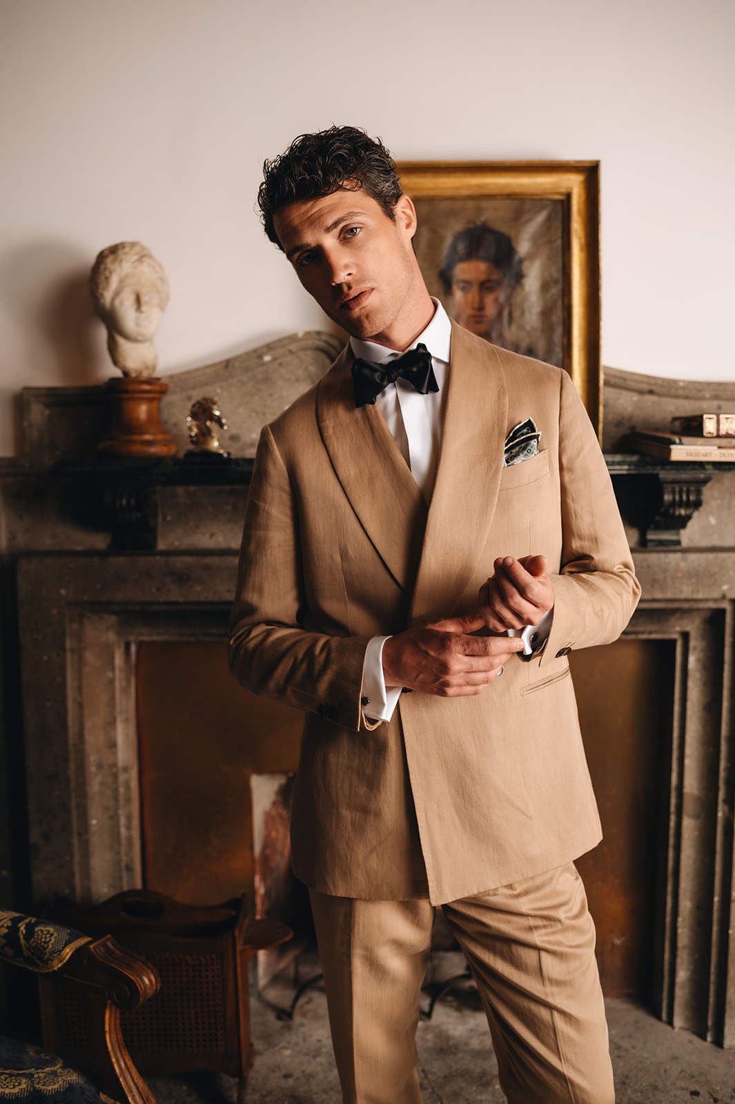 Auracosta, made-to-measure wedding suit by Michael & Giso