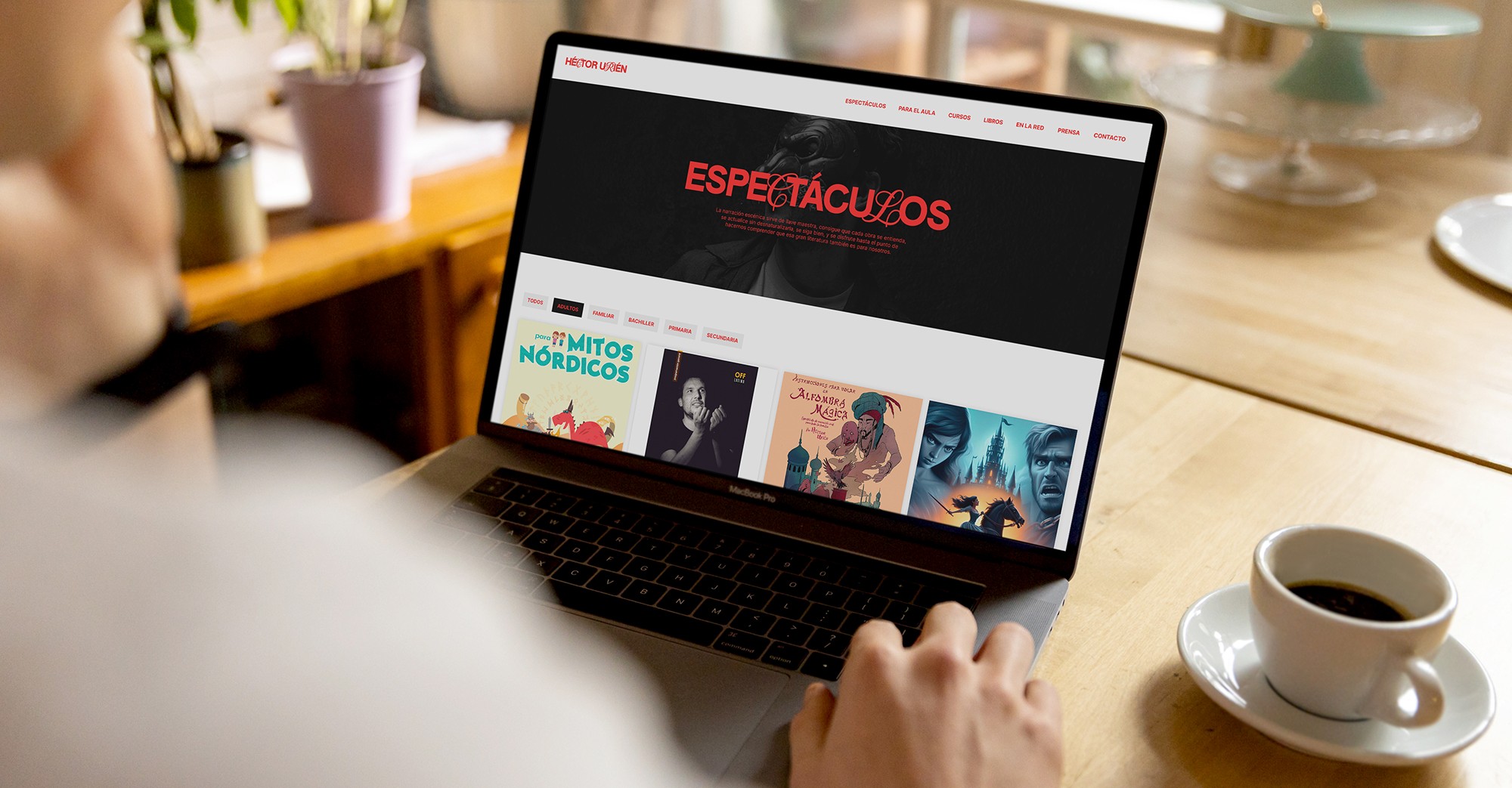 Landing Web Héctor Urién