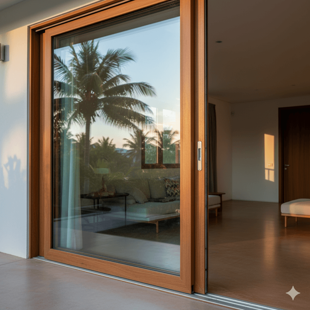 Low-E Sliding Glass