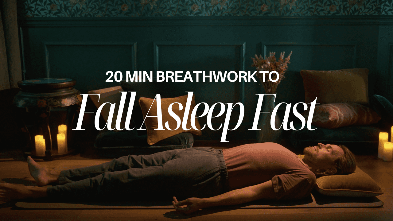 Fall Asleep Fast | 20 Min Breathwork to Drift Into Deep Restful Sleep