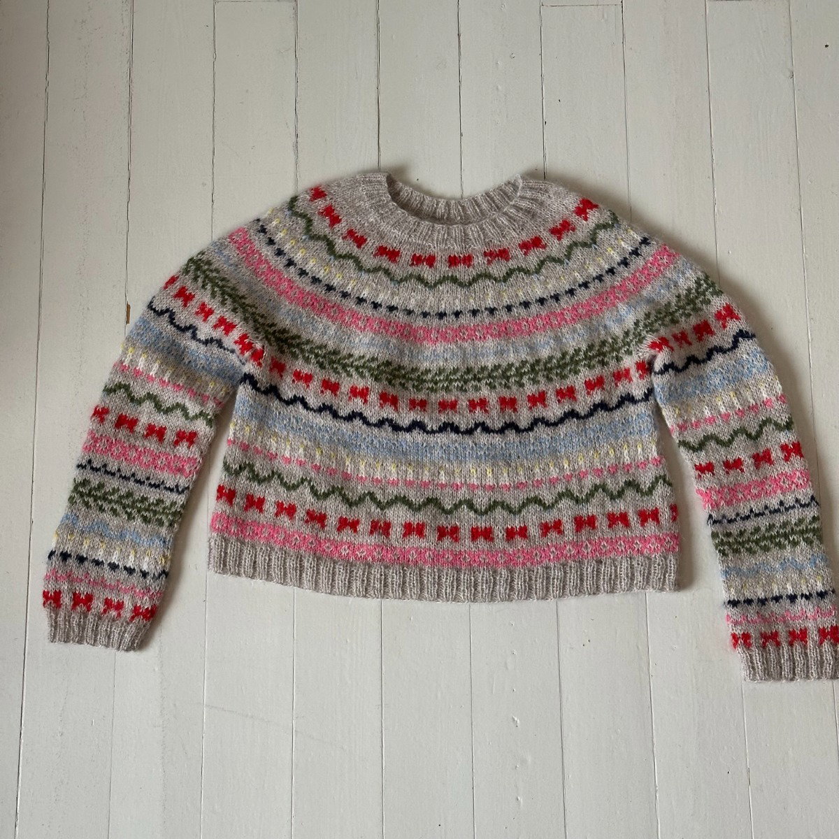 Varden Christmas Sweater knitting pattern, photo 4