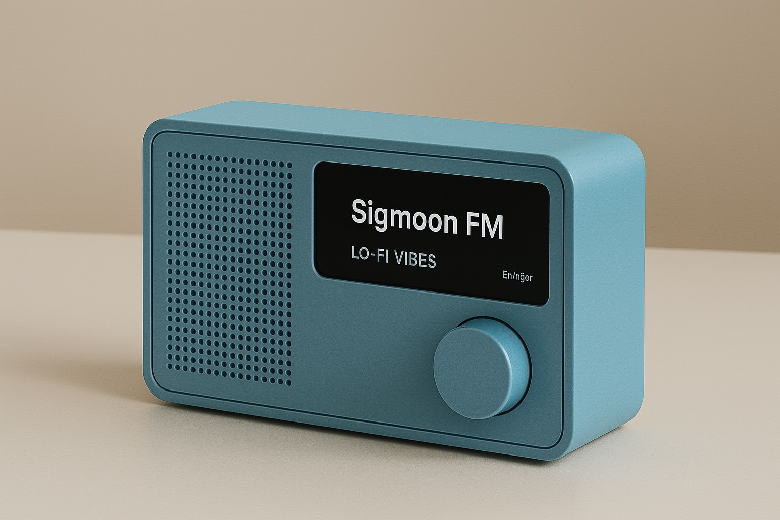 Moon Radio Blue