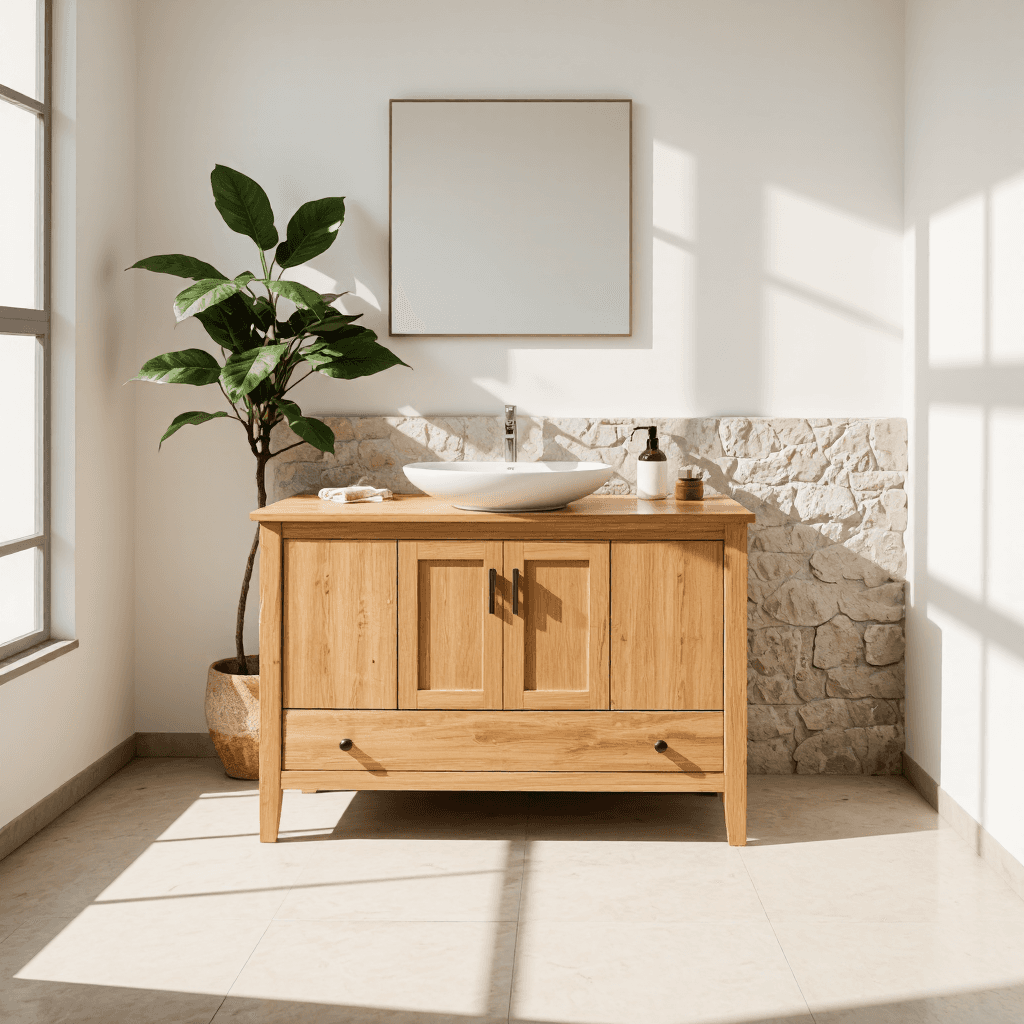 product photography of bathroom vanity