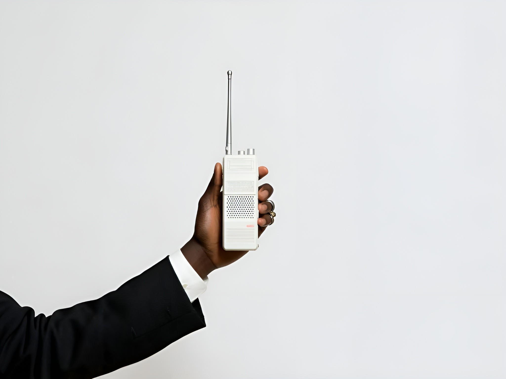 A surreal portrait of a person in motion, with light streaks and a blurred effect creating a dynamic and artistic vibe.