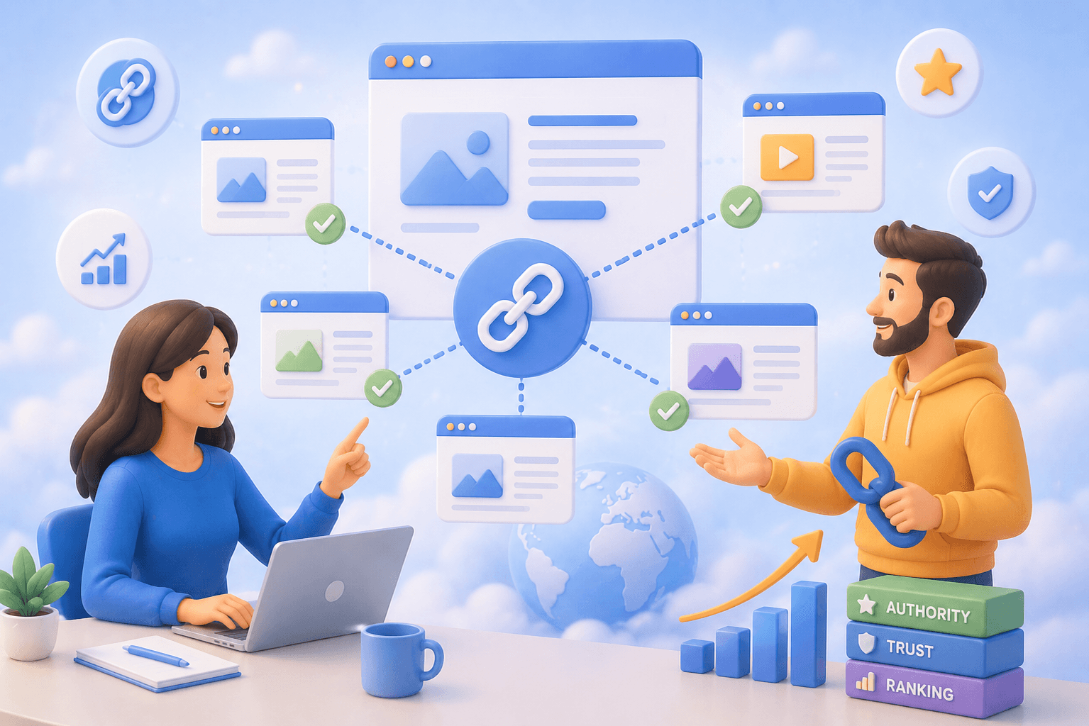 page orpheline seo