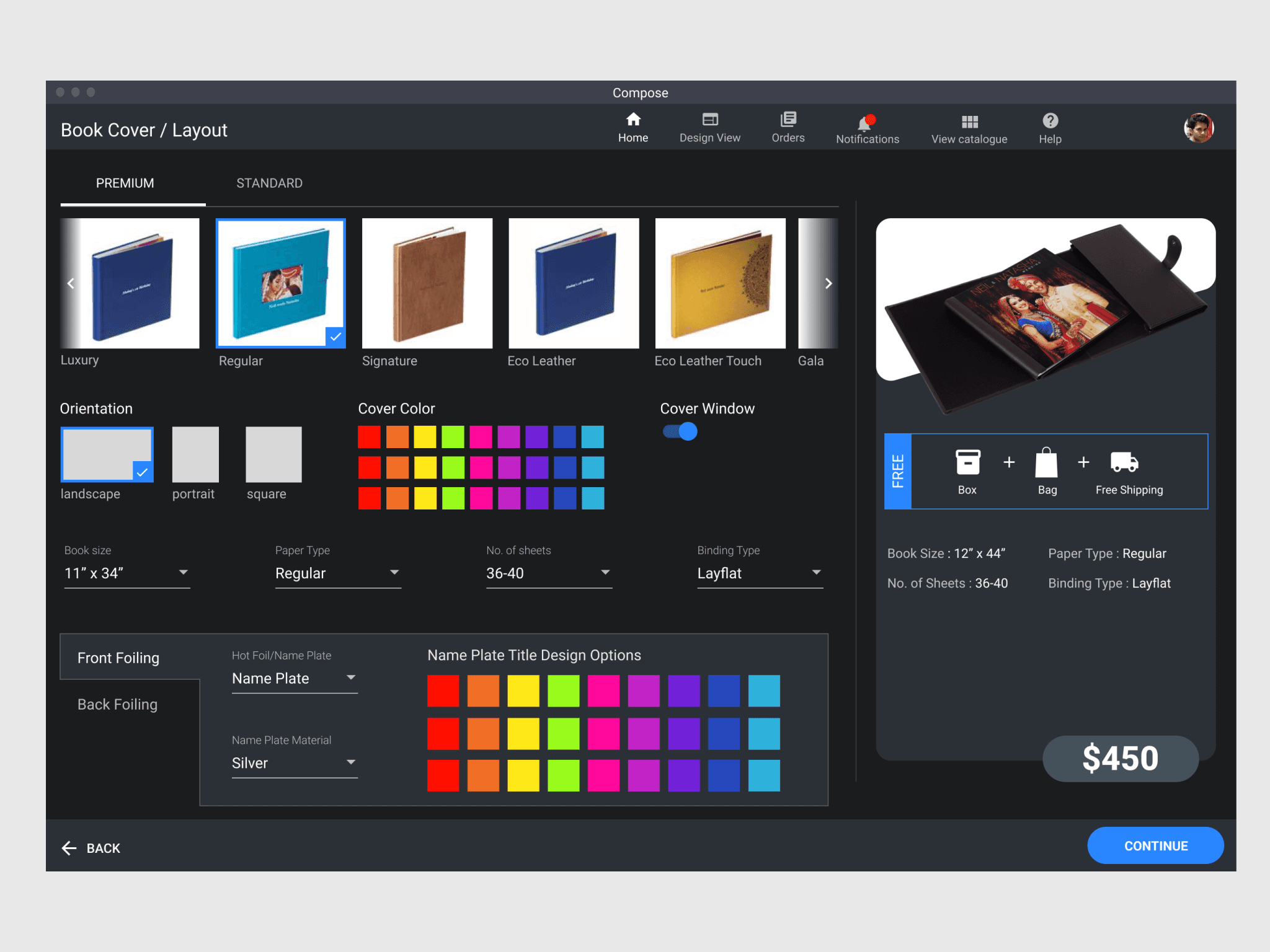 antriksh-portfolio-Photobook-maker-mac-app-ux-design