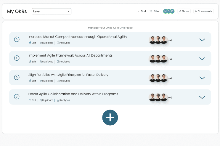 Effilix | Agile Tracker for Your Business Transformation