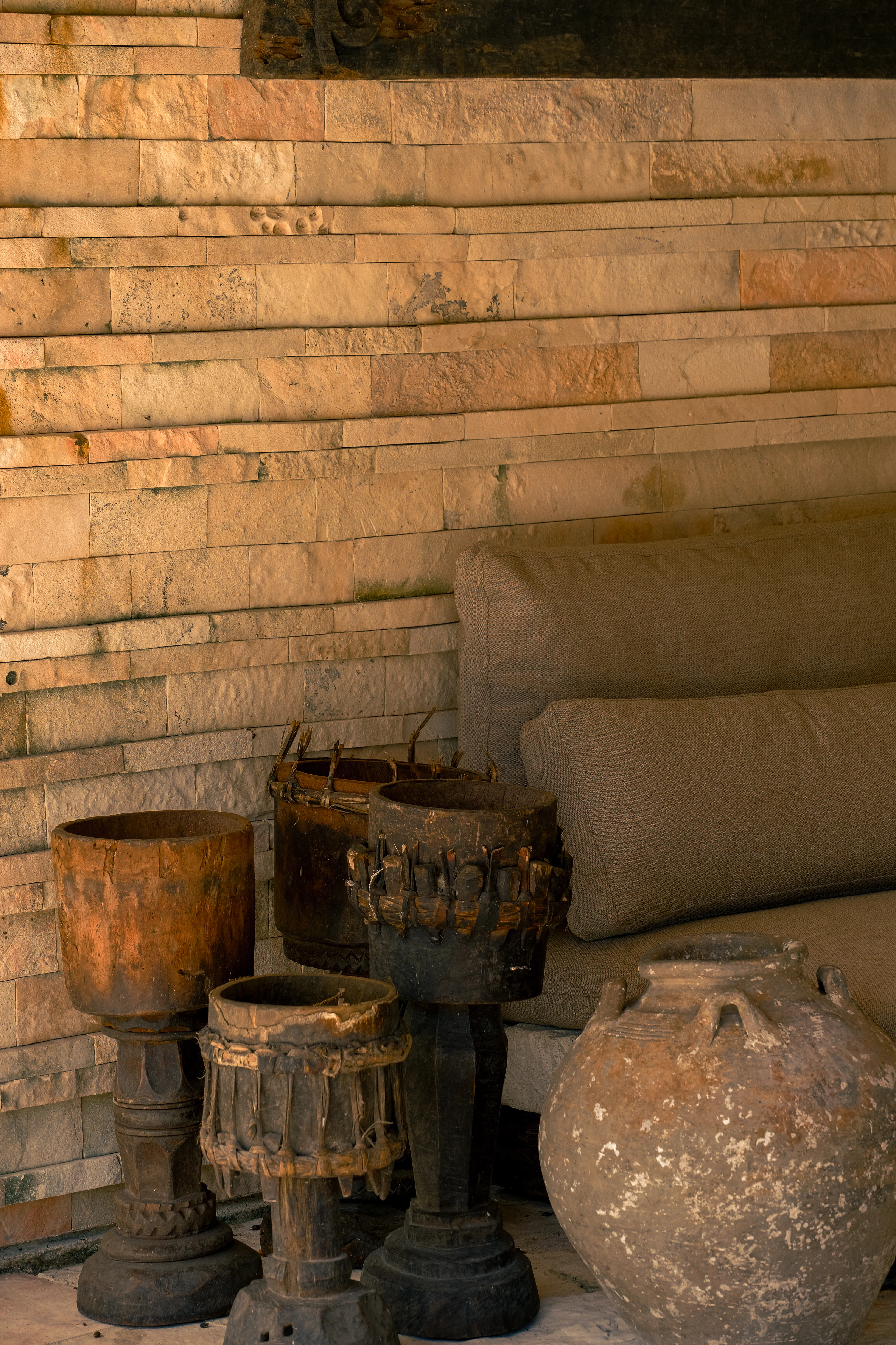 pots and brics at konda maloba
