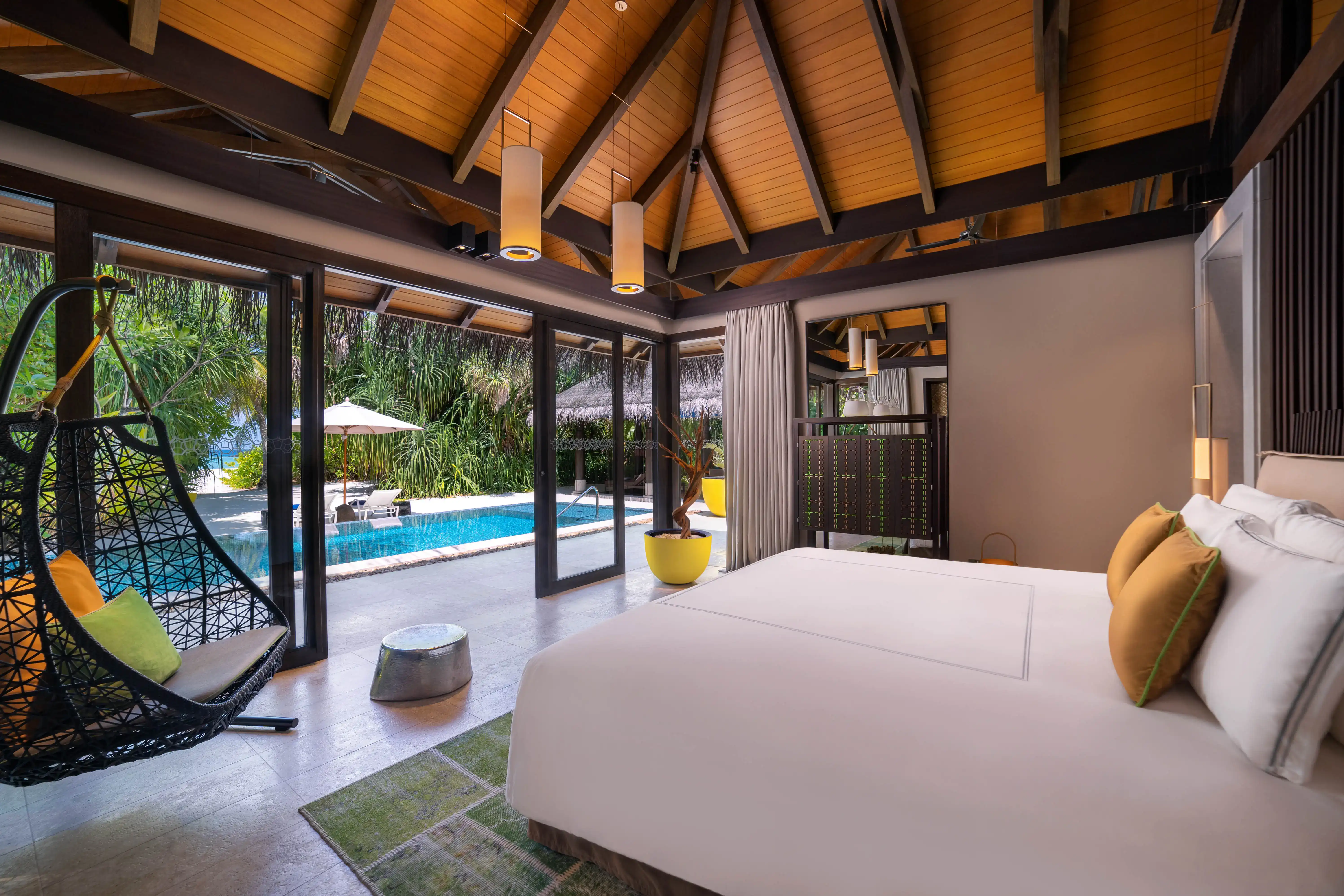 Deluxe Beach Pool Villa at Velaa Private Island