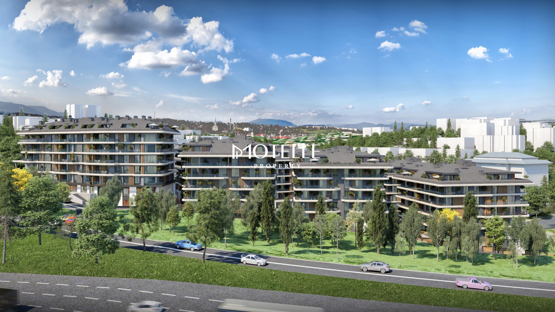 Senfoni Etiler living room luxury apartment Istanbul Turkey